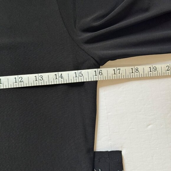 White House Black Market Stretch 3/4 Sleeve Lined Shift Dress Women's XS EUC - Picture 10 of 11